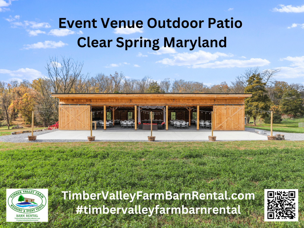 A Secluded Sanctuary for Reflection for Memorial Service Venue Rental
Timber Valley Farm is secluded and private so that you and your guests can enjoy a service like no other. When searching for a Memorial Service Venue Clear Spring Maryland, privacy is often the highest priority. Our 100-acre farm ensures that your gathering remains intimate and undisturbed. Being the Best Barn Rental in Washington County Maryland means offering a space where the outside world fades away, replaced by the calming sounds of nature and the gentle rustle of our rolling infinity fields.