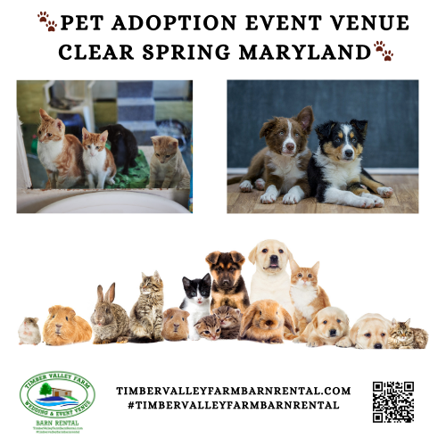 Pet Adoption Event Venue Clear Spring Maryland