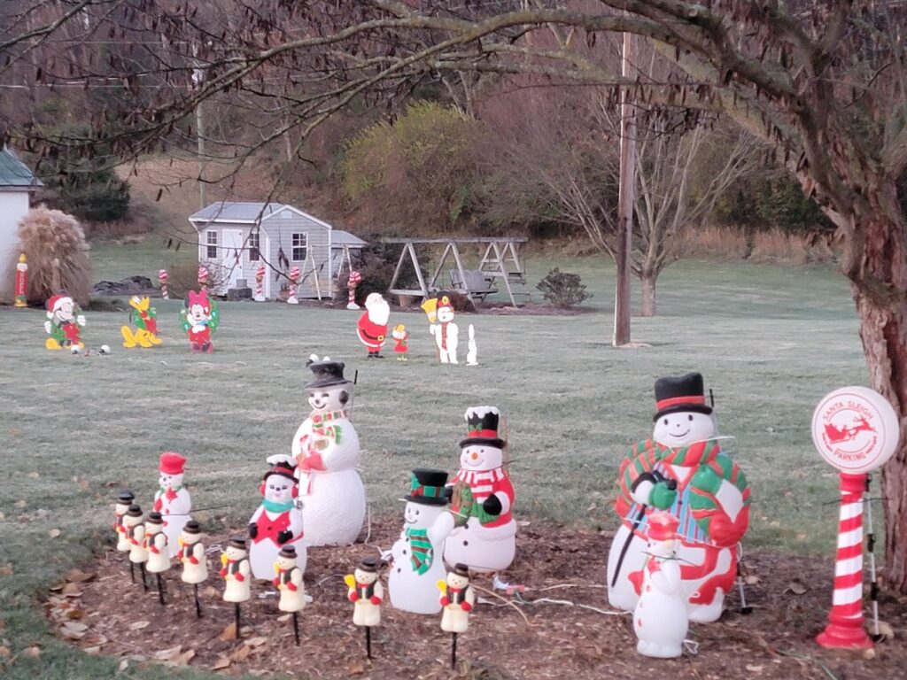 A frosty winter morning at our Event Venue Western Maryland in Clear Spring.