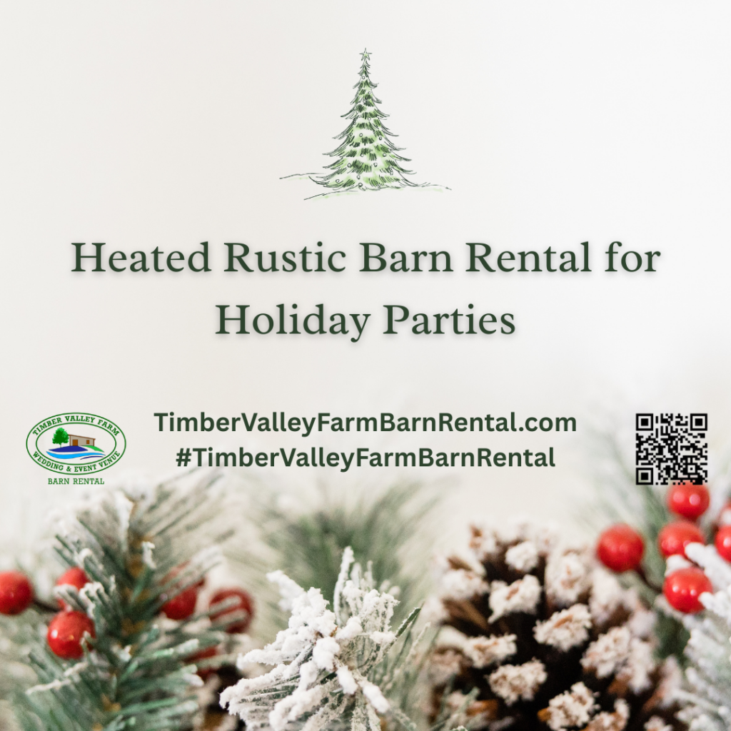 Santa is coming to Timber Valley Farm Barn Rental, and he’s bringing the holiday spirit with him! Our Venue Clear Spring Maryland Christmas Santa event runs from December 12th – 19th, 2:00 PM – 7:00 PM daily. This is more than just a quick photo; it’s a “production line” of holiday joy where you can take your time capturing the perfect moment. Bring your cameras and don’t forget the kids! We also encourage you to bring grandma and grandpa to capture multi-generational memories at our Venue Maryland Christmas display.