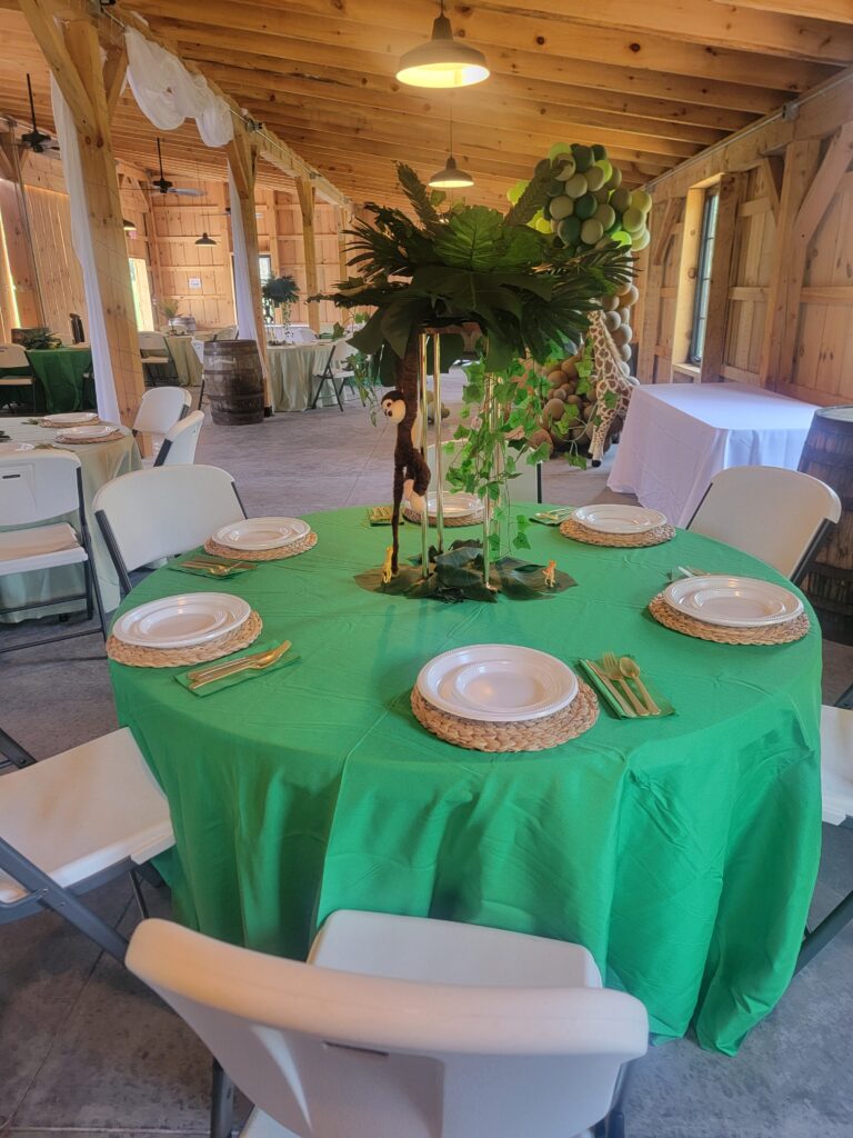 The Perfect Country Vibe for Your Venue Barn Baby Shower
Our commitment to a Venue Barn Baby Shower experience centered on a beautiful country vibe is evident in every detail of the property. Located on 100 secluded acres in Western Maryland, the farm provides a tranquil escape that enhances the joy and relaxation of the occasion.