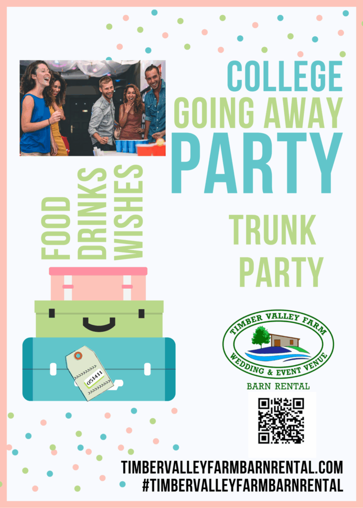 College Send-off Trunk Party Celebration Venue Maryland