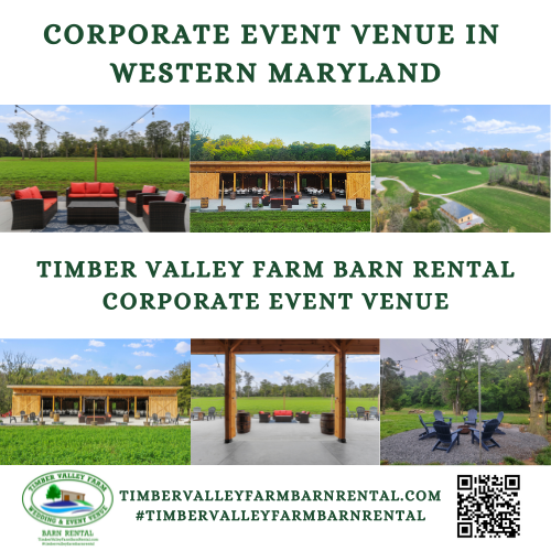 Corporate Functions Event Venue in Maryland searches often yield generic conference centers, but to truly inspire your team and impress your clients, you need a venue with character. Look no further than Timber Valley Farm Barn Rental in Clear Spring, Maryland. Our authentic, scenic location is the unique and memorable venue your next corporate event needs.

Experience Rustic Charm and Modern Capability Immerse your guests in the authentic ambiance of a genuine timber frame barn, perfectly blending rustic charm with modern amenities. Timber Valley Farm Barn Rental offers a refreshing alternative to the stale meeting room, providing an environment conducive to creativity, collaboration, and relaxation.