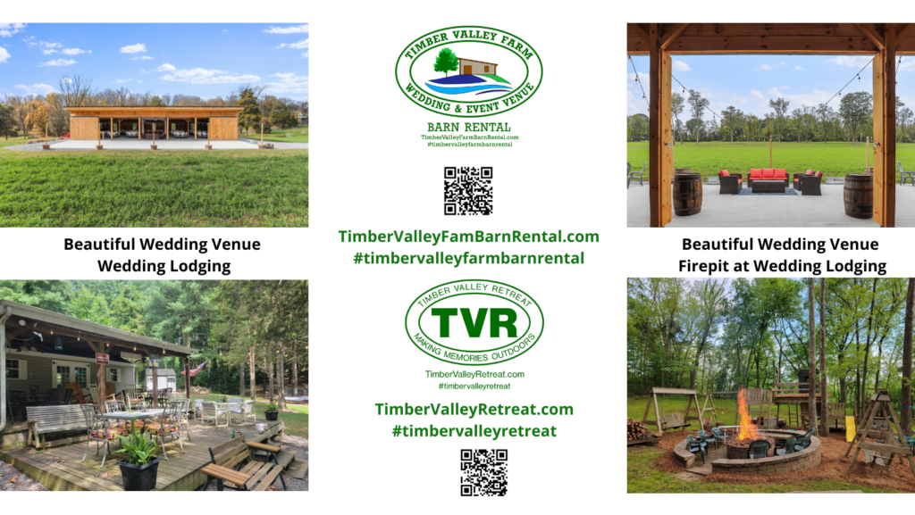 🛌 Extend Your Stay and Convenience
Onsite Lodging Options Available
Make your event a true getaway! We offer high-quality onsite lodging options at Timber Valley Retreat: https://timbervalleyretreat.com/. This convenience ensures that close friends, family, or VIP guests can stay right on the property, eliminating travel concerns and extending the celebration.