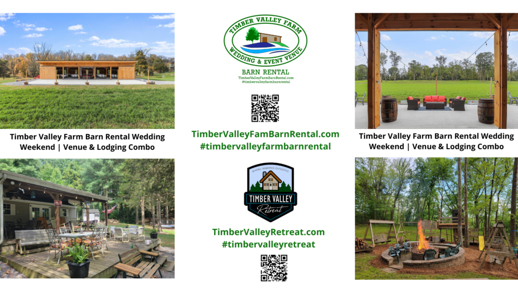 🏠 The Convenience of Onsite Lodging and Regional Access
Extend Your Stay: Timber Valley Retreat
For added convenience, guests have access to onsite lodging options at the nearby Timber Valley Retreat: https://timbervalleyretreat.com/. This allows your core group to relax and enjoy the celebration without worrying about travel, turning your single-day event into a relaxing weekend experience.