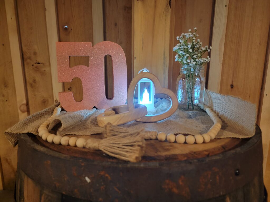 Celebrate 50 Years of Love in Rustic Elegance at Timber Valley Farm Barn Rental🎉
Mark your golden anniversary in unforgettable style! Timber Valley Farm Barn Rental in Clear Spring, Maryland, offers a unique and romantic setting to celebrate your 50th wedding anniversary venue.