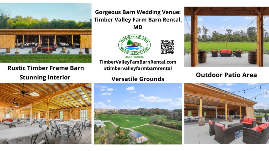 Outdoor Wedding Venue Farm Maryland - What a wonderful way to start a marriage! The trend of incorporating communal blessings and vows into the ceremony ensures that everyone is included and this makes every single guest a part of the marriage. This communal spirit of love and support is exactly what we embrace at Timber Valley Farm Barn Rental, a premier Wedding Venue Clear Spring Maryland.