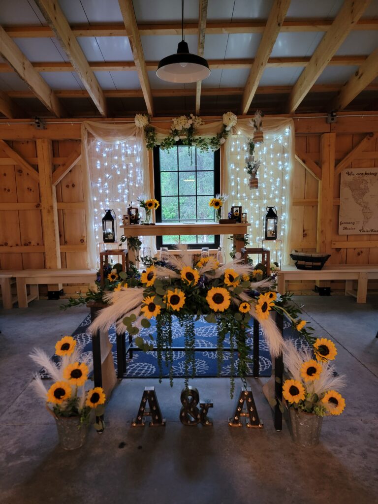 Your Dream Event, Our Expertise🛤️
At Timber Valley Farm Barn Rental, our dedicated team, led by Karen and Tom Grosh, will work closely with you to bring your vision to life. From rustic charm to elegant sophistication, we’ll help you create an unforgettable celebration that will leave your guests talking for weeks to come. This commitment to personalized service is what sets our Farm Wedding Venue and Event Venue in Western Maryland apart.
