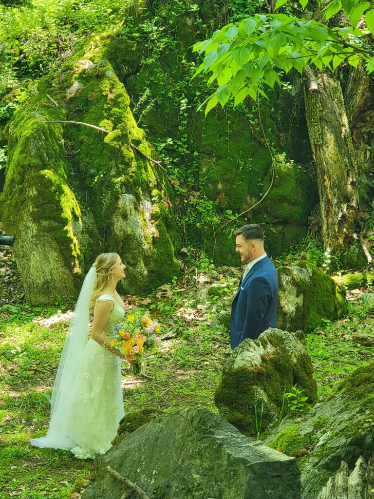 Celebrate in Style at the Timber Valley Farm Barn Rental💍
The centerpiece of this idyllic estate is the charming Timber Frame Barn, a rustic haven adorned with exposed beams, stonework, and a soaring wood ceiling. This inviting space provides the perfect backdrop for your wedding ceremony and reception, creating an atmosphere of warmth and elegance. The barn seamlessly complements the natural wonder of our Wedding Venue Clear Spring Maryland The Enchanted Forest.