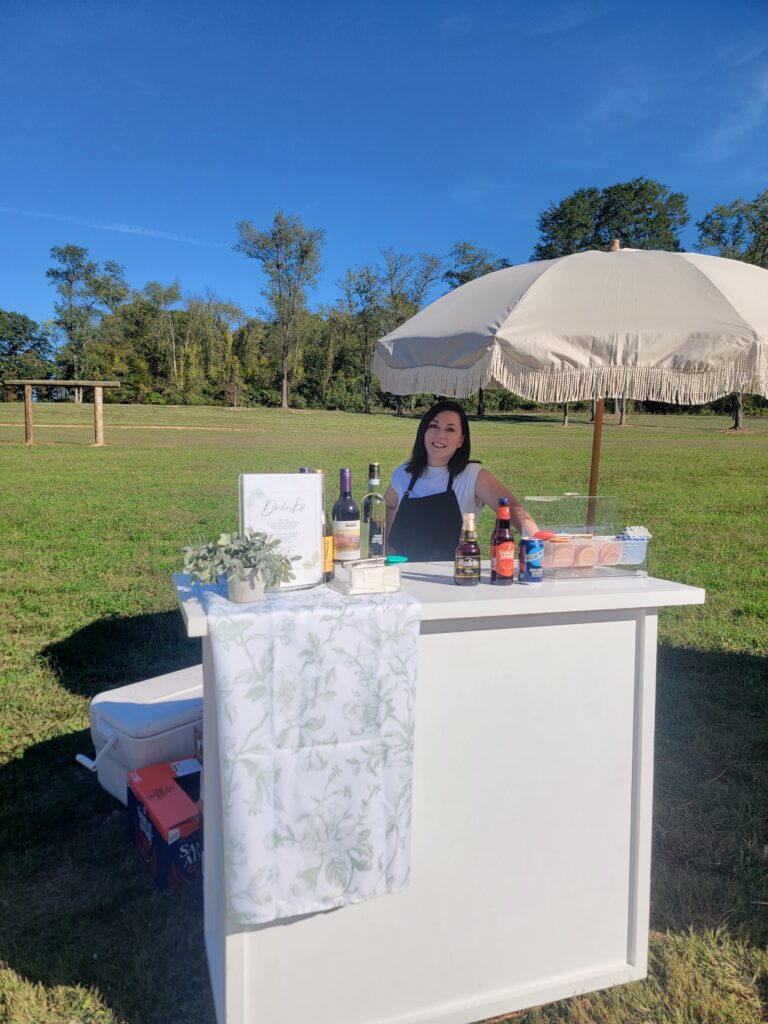 Choosing the Wine Bar for Wedding Venue Clear Spring Maryland setting at Timber Valley Farm elevates the entire atmosphere. The natural beauty of our 100-acre farm and the relaxed atmosphere of our two-year-old timber frame barn lend themselves perfectly to a touch of sophisticated indulgence. While a full bar certainly has its place, a dedicated wine bar can uniquely enhance your cocktail hour and flow seamlessly into the evening’s festivities. We are a family-owned and operated business located conveniently close to guests traveling from Pennsylvania (PA), West Virginia (WV), and Virginia (VA).