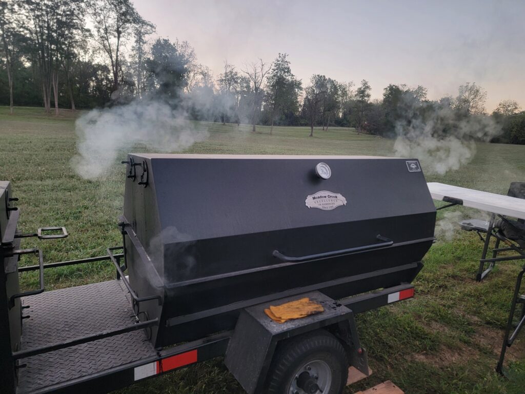 Black Hog BBQ Catering Timber Valley Farm Barn Rental: Spotlighting Our Preferred Vendor 🐷
We had a fantastic visit with Jackie Ade, the director of Black Hog BBQ Catering Timber Valley Farm department this afternoon! It was a very nice visit, and we are thrilled to reinforce their standing as a highly recommended and preferred vendor for all events held here on our beautiful property.