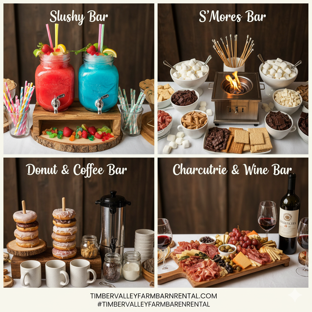 Weddings are all about celebrating your unique love story, and what better way to do that than by adding a personal, delightful touch to your reception with a Wedding Ice Cream Bar? While the traditional wedding cake has its undeniable charm, we’re here to encourage embracing a trend that’s as fun as it is delicious: the interactive Wedding Ice Cream Bar!