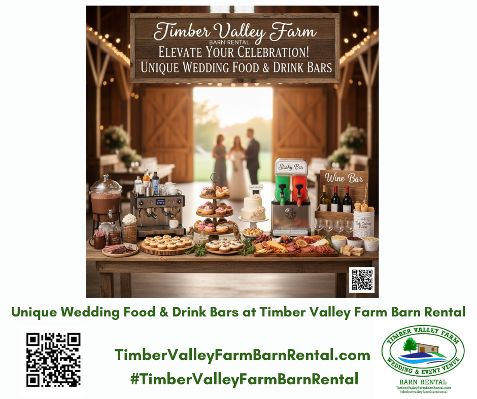 Logistical Ease in a Modern Barn
Since our barn is only 2 years old (not restored), it features excellent power distribution and is perfectly set up to handle catering needs, including large freezers for keeping your Wedding Ice Cream Bar perfectly chilled. We live on the farm, and our family-owned team ensures the logistics run smoothly from set-up to tear-down.