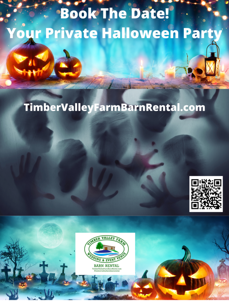 Don’t settle for a regular house party this year. Host an unforgettable Halloween bash in the most unique setting around. If you are searching for the perfect Halloween Party Event Venue Maryland, imagine our rustic timber barn, glowing with string lights and carved pumpkins, with the crisp autumn air setting the perfect eerie atmosphere on our private, 100-acre farm.🐈‍⬛

The Ultimate Halloween Party Setting at Halloween Party Event Venue Maryland🧙‍♀️