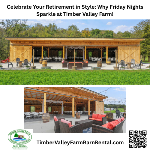 For families and companies searching in Pennsylvania (PA), West Virginia (WV), and Virginia (VA), our venue provides a fresh, elegant backdrop for a celebration that truly honors an individual’s professional journey.

Why Choose Timber Valley Farm Barn Rental as Your Awesome  Retirement Party Venue Modern Barn PA WV VA?
We understand that a retirement party should be a reflection of a person’s success and personal style, moving beyond the tired hotel ballroom.