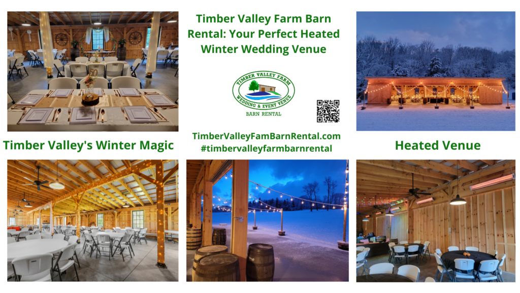🚨 Our Barn is Staged, Heated, and Ready for Your I DO! Are you searching for the perfect Heated Barn Micro Wedding PA WV VA venue? Look no further! While our immediate “Pop-Up Wedding” event dates have passed, the opportunity to host an intimate, stunning, and cozy ceremony in our venue is always available. We frequently offer our beautiful new barn staged for smaller events, and thanks to our modern amenities, we are ready to host you year-round.
We are hosting a professional photo shoot this week for our beautiful new Infrared Heaters, and that means Timber Valley Farm Barn Rental is currently staged and fully decorated for a perfect, intimate ceremony!