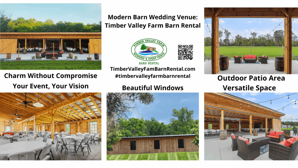 Tag the primary photo with: Modern Barn Wedding Venue Maryland
