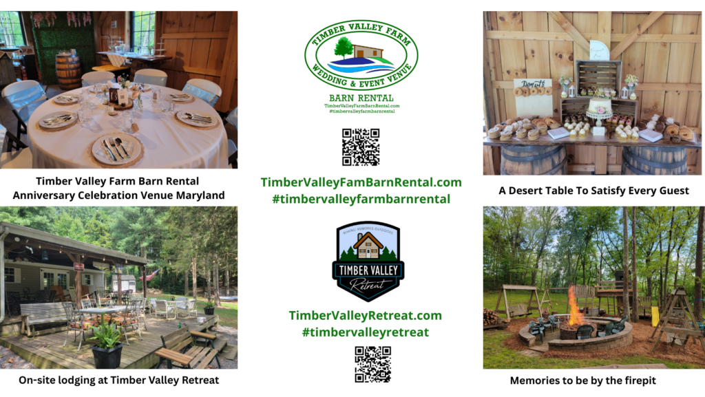 📝 The Ultimate Guide to Booking Your Wedding Anniversary Venue Early
Planning a milestone celebration is a profound way to honor your shared history. When looking for the perfect Wedding Anniversary Venue, the choice you make sets the tone for the entire event. Located in the picturesque town of Clear Spring, Timber Valley Farm Barn Rental offers a stunning sanctuary for couples to celebrate their enduring love.