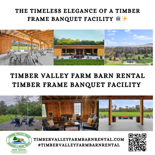 Host a breathtaking celebration at our Timber Frame Banquet Facility. Discover why this event venue is perfect for authentic farm weddings and galas.