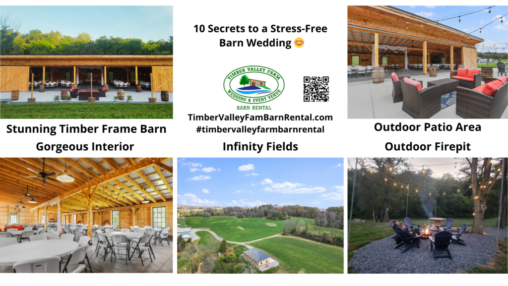 1. Choose a Private, Dedicated Venue 🌲
The foundation of a Stress-Free Barn Wedding is privacy. Many commercial venues host multiple events in one day, leading to a rushed atmosphere. At Timber Valley Farm, our 100-acre estate is yours and yours alone. This exclusivity allows you to focus entirely on your partner and your guests without the noise or intrusion of the public.