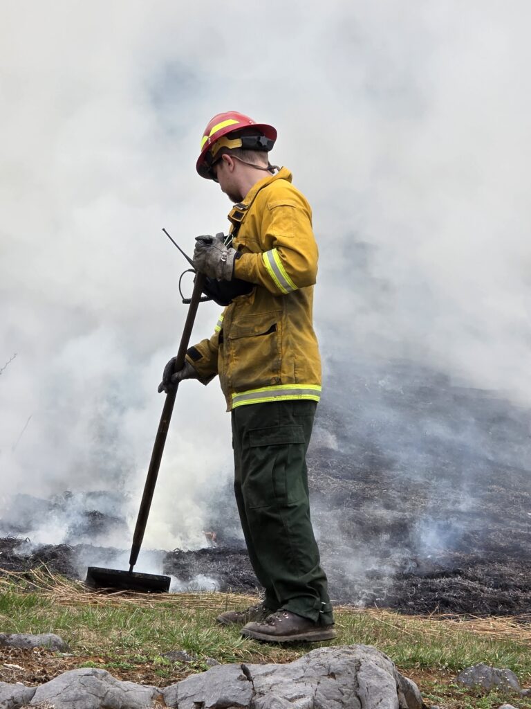 4. Reducing the Risk of Wildfire 🧯
By proactively burning the accumulated dead grass under controlled conditions, we are actually performing a vital safety service. Removing this "fuel load" significantly reduces the risk of a dangerous, unplanned wildfire. 📉 Working with forestry firefighters ensures that the fuel is consumed in a slow, manageable way, protecting our beautiful new barn, our structures, and our neighbors. 🏠 This proactive approach is part of our commitment to safety and land stewardship.

Controlled burns are executed within very narrow "weather windows." The firefighters monitor humidity levels and wind direction with extreme precision. By choosing when and how the fuel burns, we eliminate the chance of a lightning strike or accidental spark causing an uncontrollable situation later in the season. 👨‍🚒