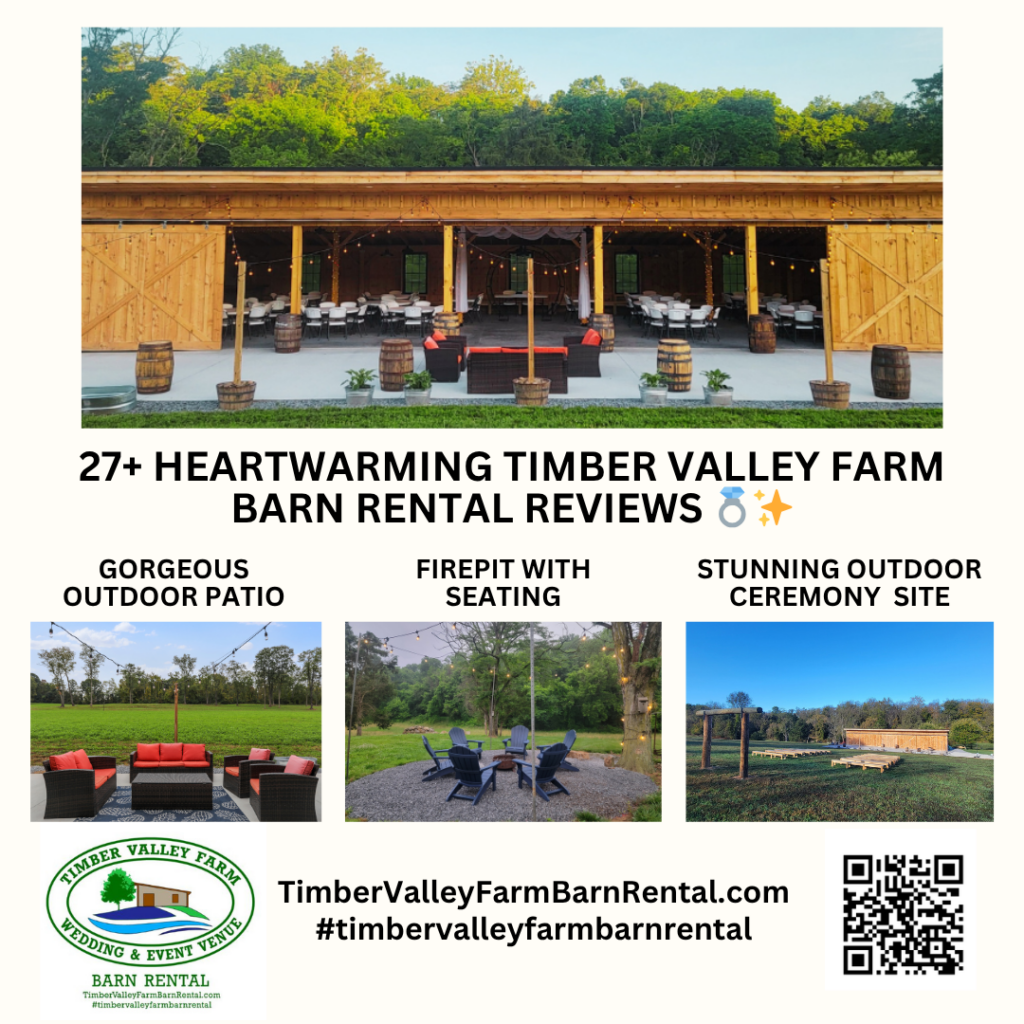 Testimonials- Venue Highlight: The Open-Air Advantage
One common theme you’ll notice in our Barn Rental Reviews is the appreciation for our natural ventilation. Because our barn is a newer construction designed specifically for events, we prioritized natural airflow. On a beautiful spring or fall afternoon, the cross-breeze through the barn doors creates a comfortable, organic atmosphere that climate-controlled boxes simply cannot replicate.