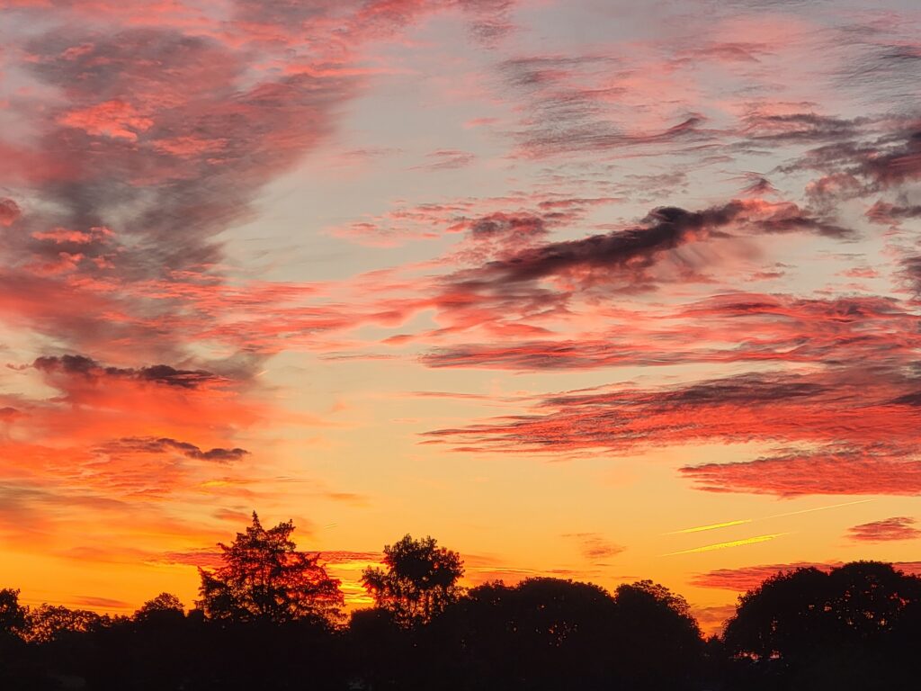 Golden hour photography at Timber Valley Farm Barn Rental featuring the newly constructed timber frame barn.