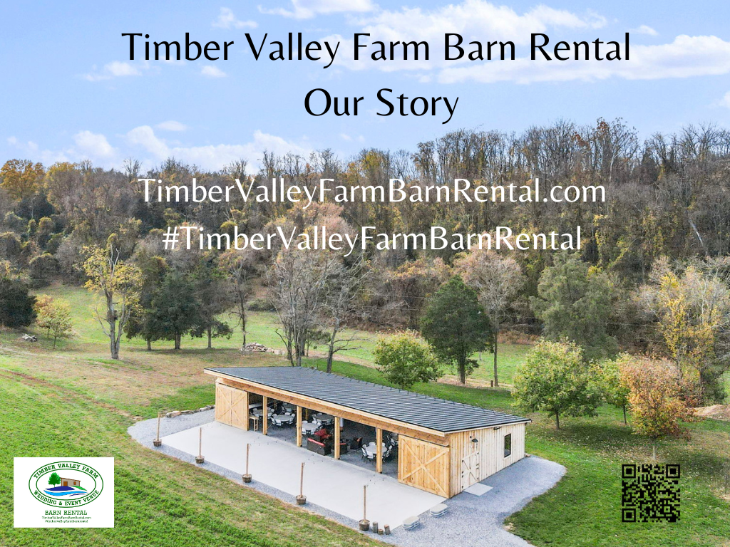 As a family-owned and operated business, we treat every wedding as if it were happening for one of our own. Karen and Tom are deeply involved in ensuring the grounds are pristine and the atmosphere is welcoming. We understand that a wedding is a family milestone, and we take our role as stewards of that milestone seriously.

Our newly constructed barn offers the perfect blend of modern reliability and rustic charm. While the structure is only a few years old, it was built with the strength of traditional timber framing to symbolize a marriage that is built to last. From the first tour of the property to the final dance of the evening, you will feel the peace and intentionality that went into every square inch of Timber Valley Farm Barn Rental. 🌳