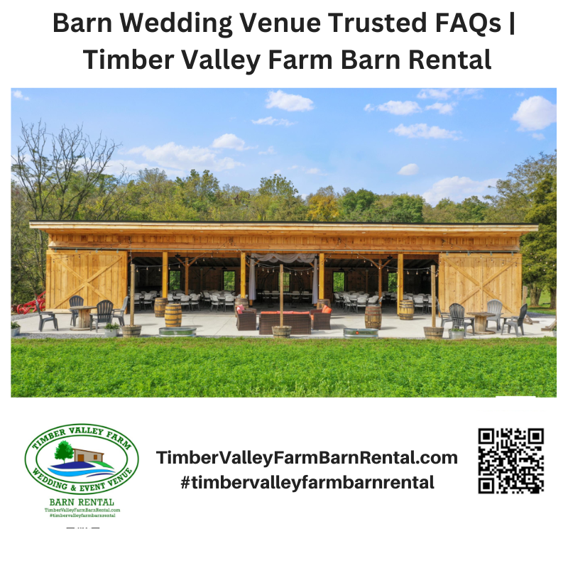 Barn Wedding Venue FAQs: Packages, Pricing & What’s Included
