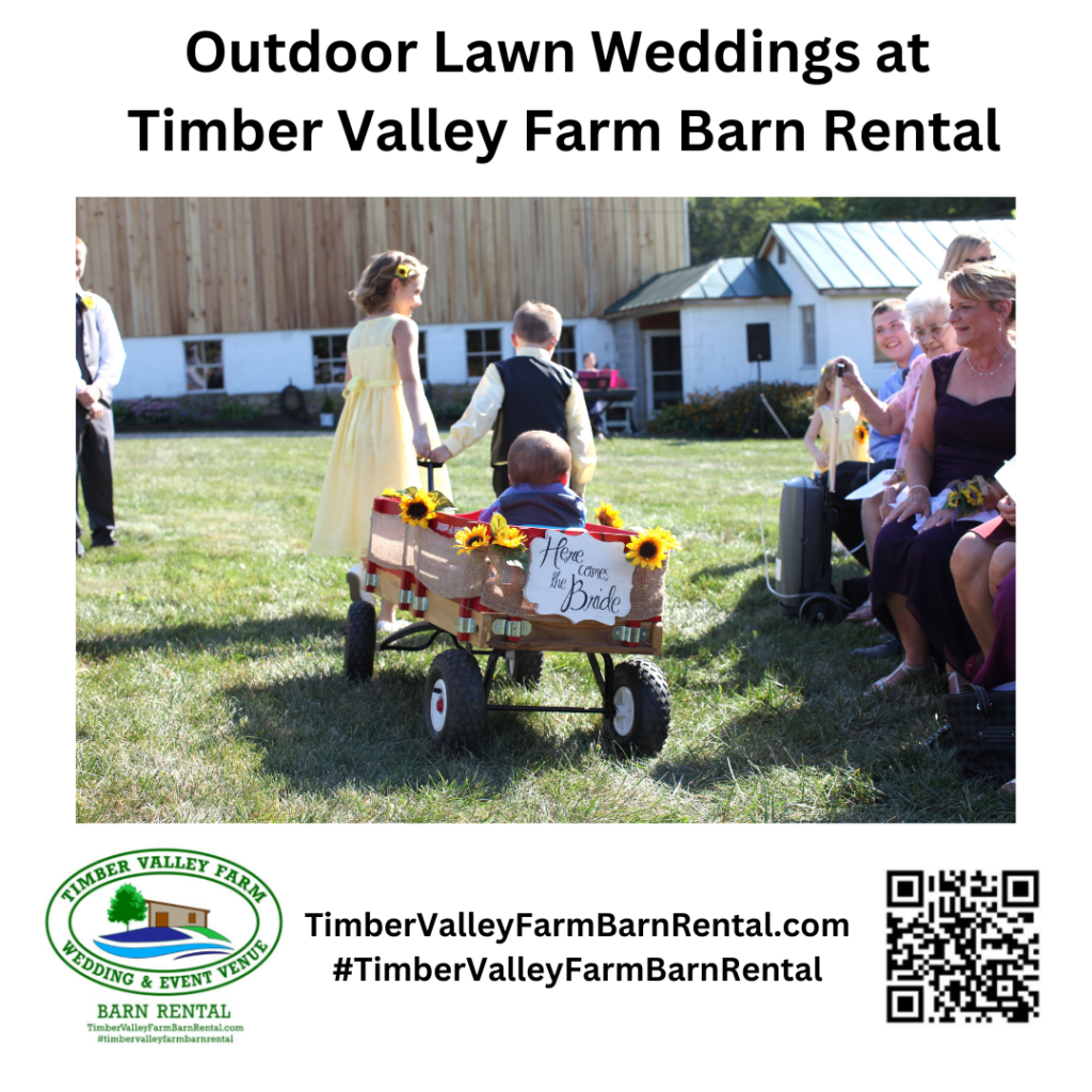 Lawn Wedding Package (Weekday/Weeknight Only)
Experience the charm of a farm wedding between our historic stone home and rustic barn.