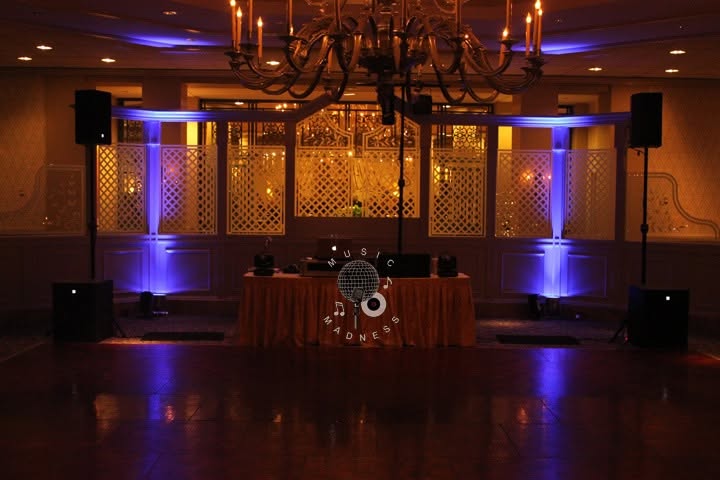 DJ, MC, Uplighting, Day of Coordinator Music Madness (Mike Veilleux) | 301-520-7313 | Musicmadnessdjs@hotmail.com